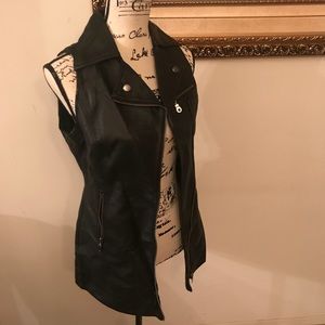 Forever 21 Faux Leather Vest